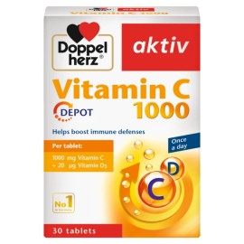 Doppelherz Aktiv Vitamin C 1000 Depot 30'S