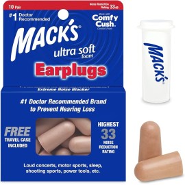Mack's Ultra Soft Foam 10 Pair Ear Plugs