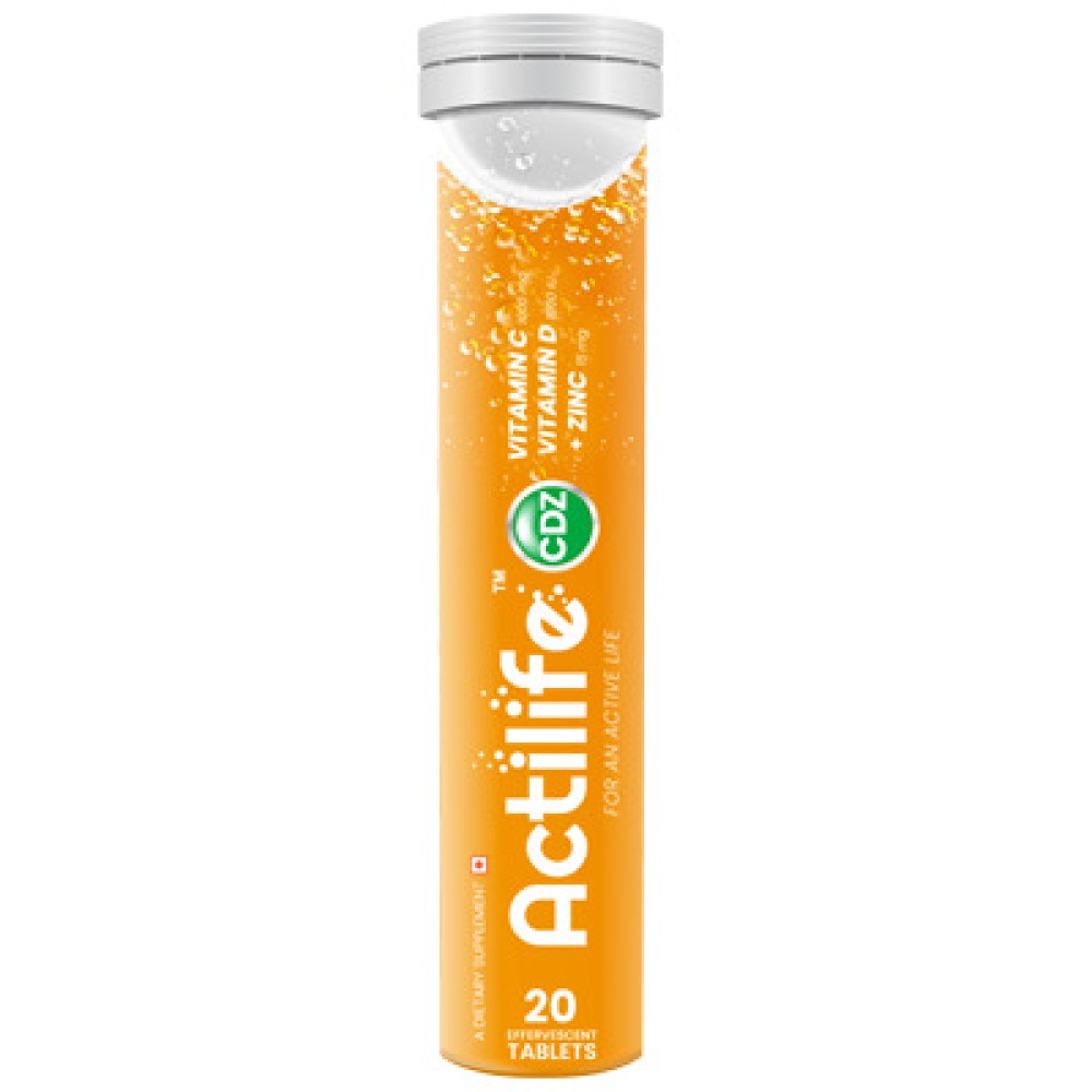 Actilife CDZ Effervescent Tablets 20's