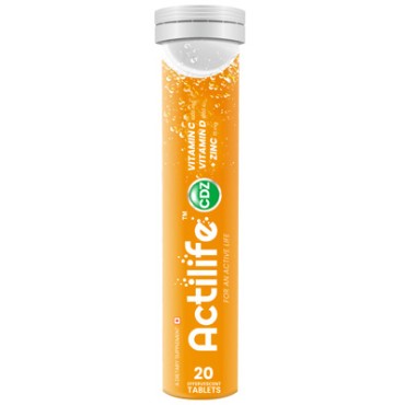 Actilife CDZ Effervescent Tablets 20's