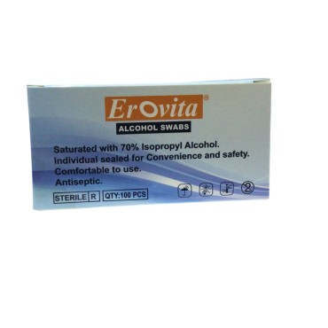 Erovita Alcohol Swabs 100's