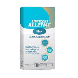 Limitless Allzyme Max EC Tablets 20's