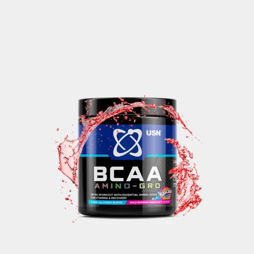 USN BCAA Amino- Gro Wildberry Rascals 200g