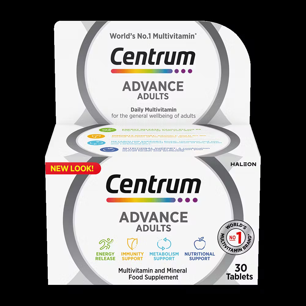 Centrum Advance 50+ Tablets 30's
