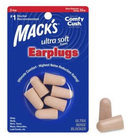 Mack's Ultra Soft Foam 3 Pair Ear Plugs
