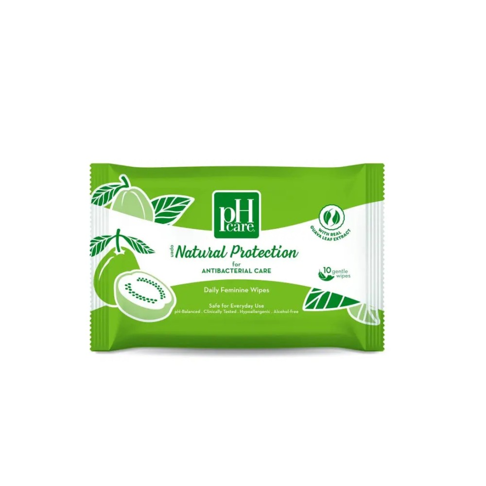 Ph Care Natural Protection Wipes 10's