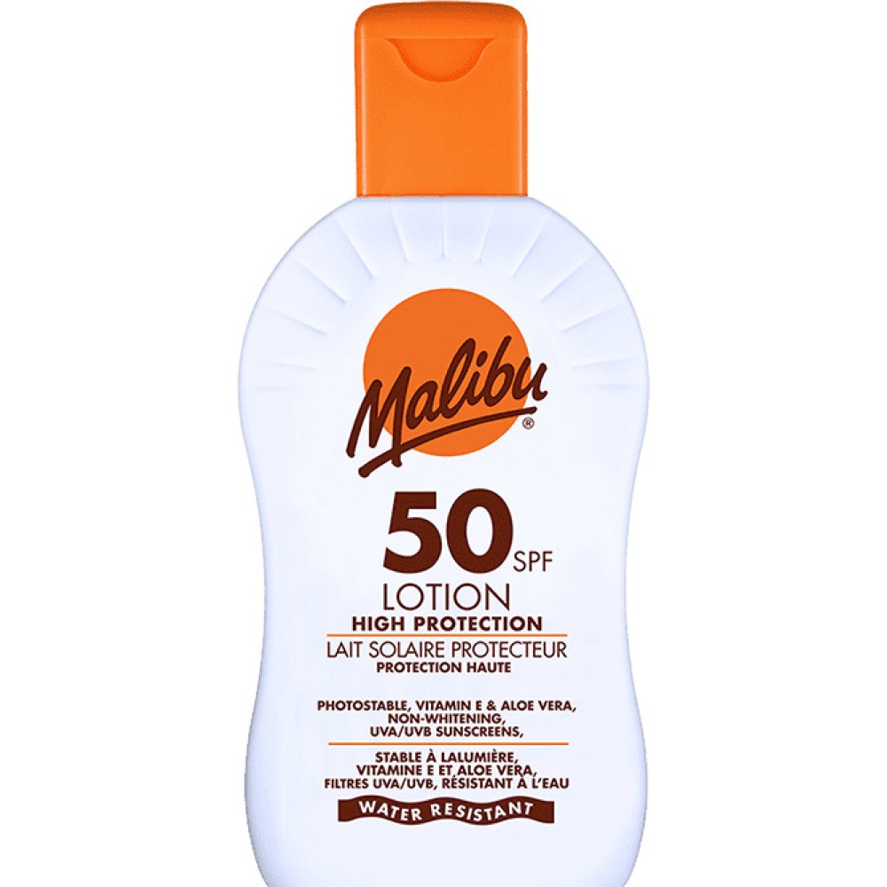 Malibu SPF50 Sun Protective Lotion 200ml