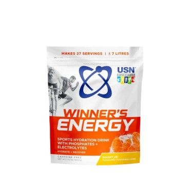 USN Winners Energy Sports Hydration Drink Naartjie 500g