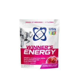 USN Winners Energy Sports Hydration Drink Summer Berry Cooler 500g