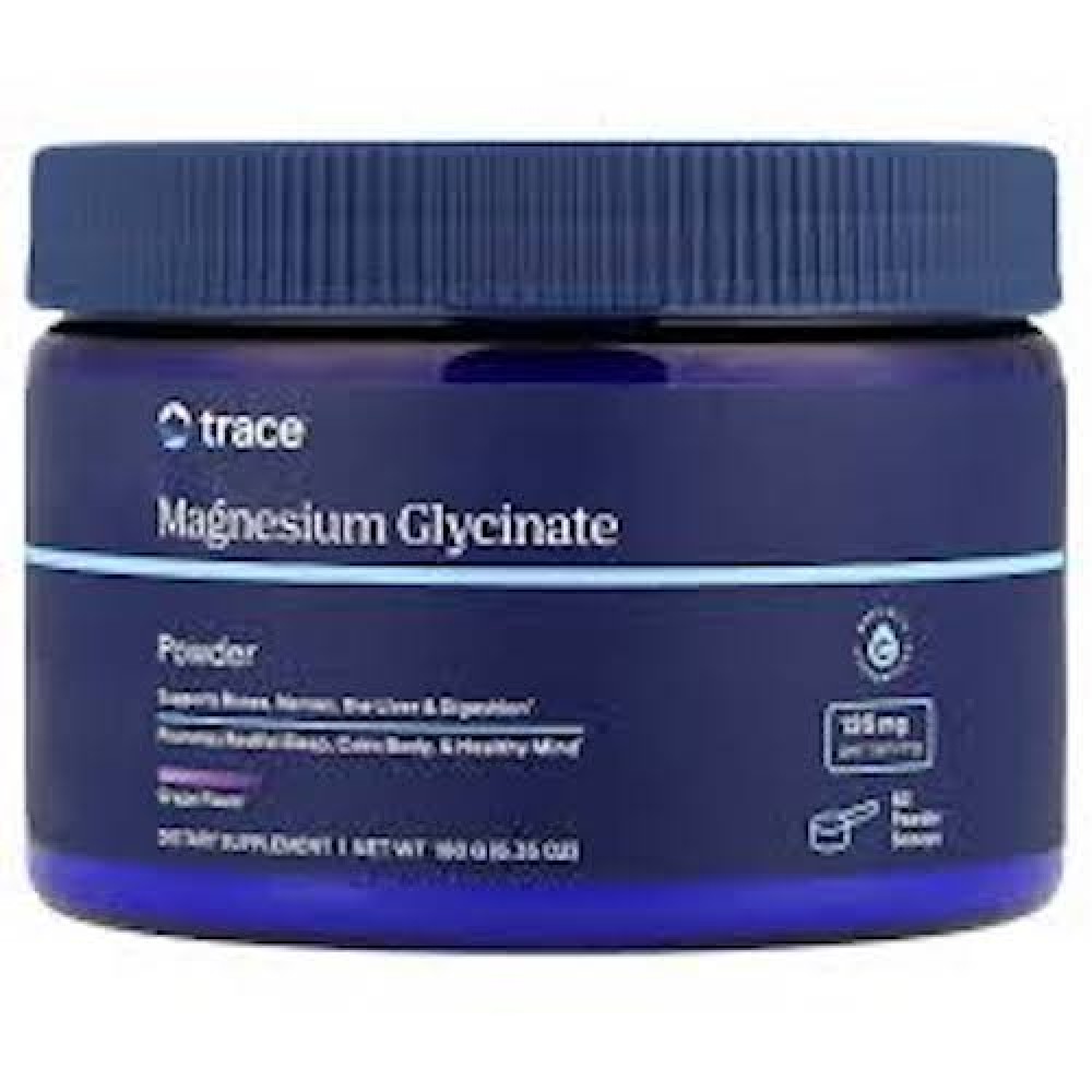 Trace Minerals Magnesium Glycinate Powder 180gm