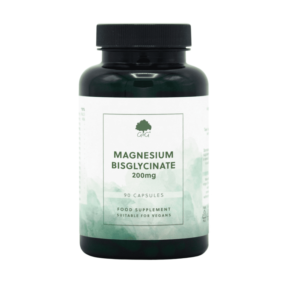 G&G Magnesium Bisglycinate 200mg Vcaps 90's