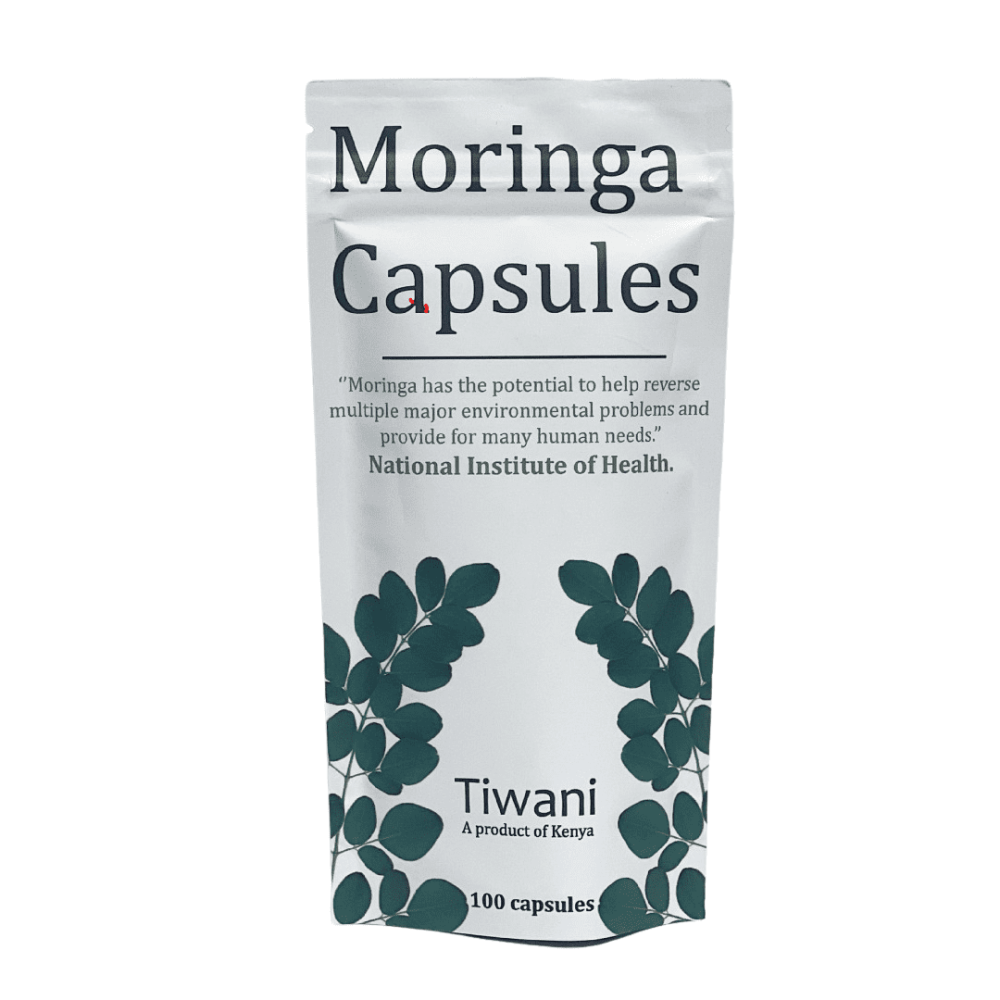 Tiwani Moringa Capsules 100 Cap