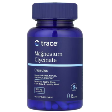 Trace Minerals Magnesium Glycinate 120mg 90 Caps