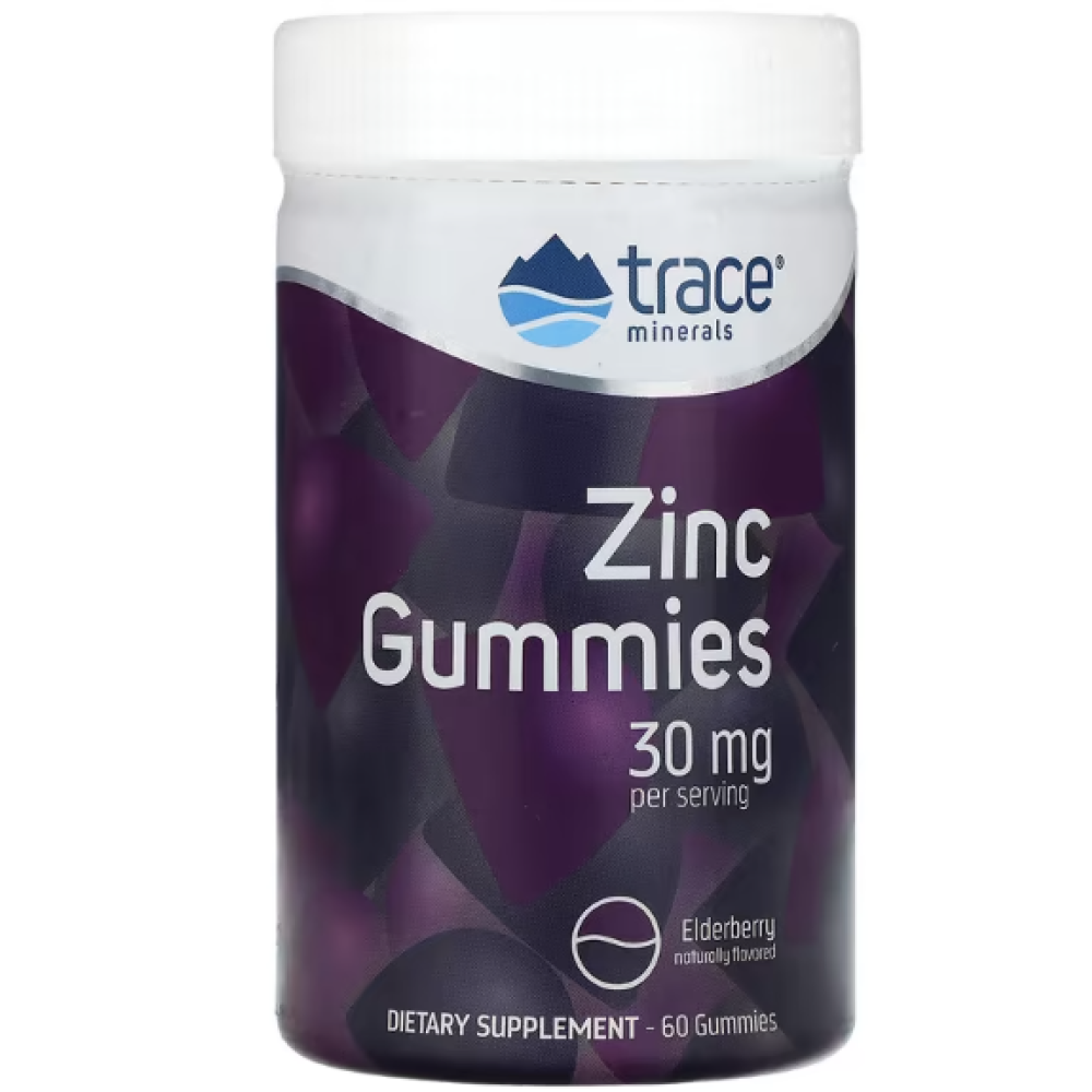 Trace Minerals Zinc Gummies 60's