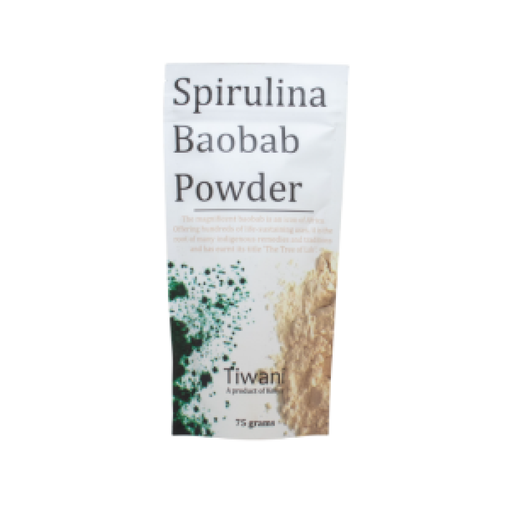 Tiwani Spirulina-Baobab Powder 75g