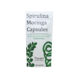 Tiwani Spirulina Moringa Capsules 100's