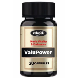 Valupak ValuPower Men's Vitality & Endurance Capsules 30s