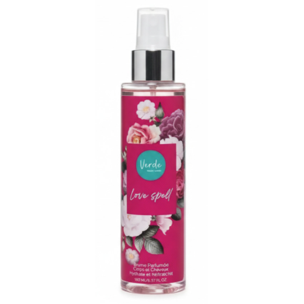 Verde Body & Hair Mist Love Spell Alcohol Free 150ml