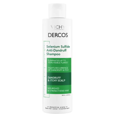 Vichy Dercos Anti-Dandruff Water In Foam Shampoo 200ml