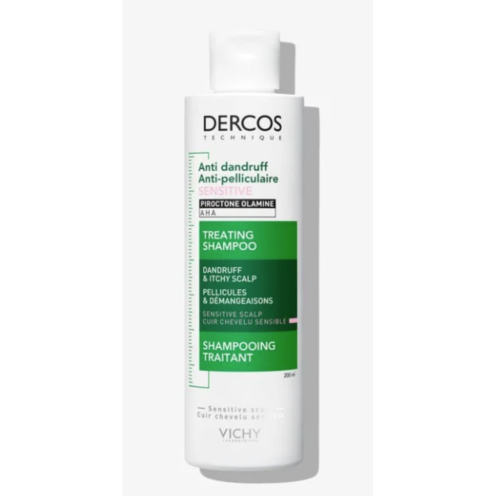 Vichy Dercos Anti-Dandruff Shampoo for Sensitive Scalp 200ML