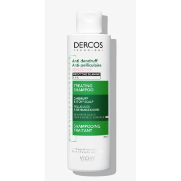 Vichy Dercos Anti-Dandruff Shampoo for Sensitive Scalp 200ML