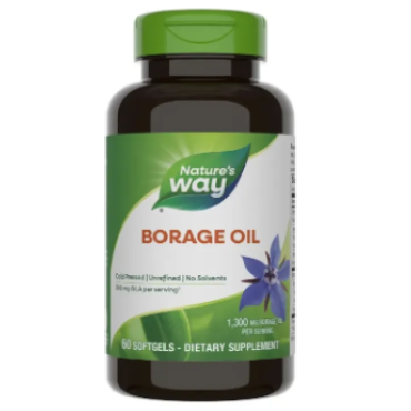 Natures Way Borage Oil Softgels 60's