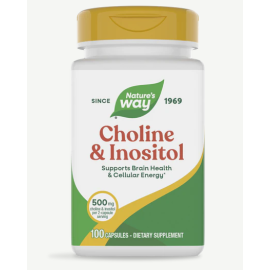 Natures Way Choline & Inositol Capsules 100's