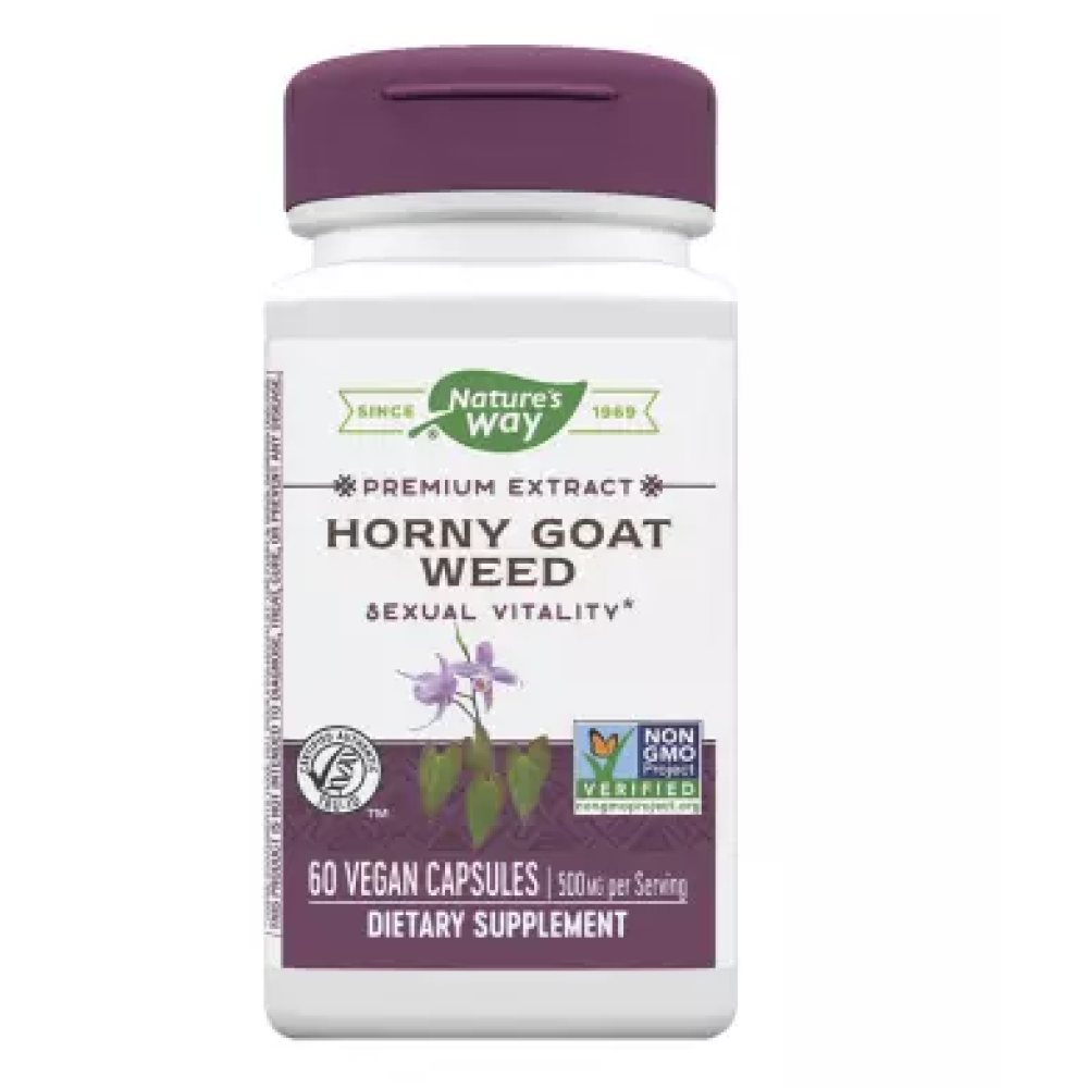 Natures Way Horny Goat Weed Capsules 60's