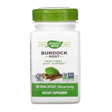Natures Way Burdock Root Vegan Capsules 100's