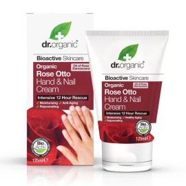 Dr Organic Rose Hand & Nail Cream 125ml