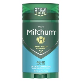 Mitchum Triple Odor Defense Clean Control Stick 41G