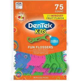 Dentek Kids Fun Flossers 75'S