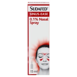 Sudafed Sinus- Ease 0.1% Nasal Spray 15ml