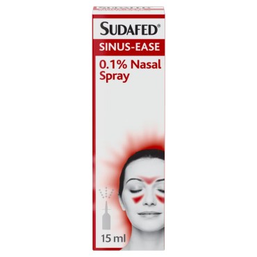 Sudafed Sinus- Ease 0.1% Nasal Spray 15ml