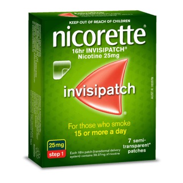 Nicorette 25mg Patch 7's