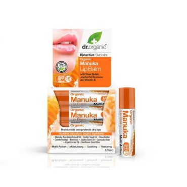 DR Organic Manuka Honey Lip Balm 5.7ml