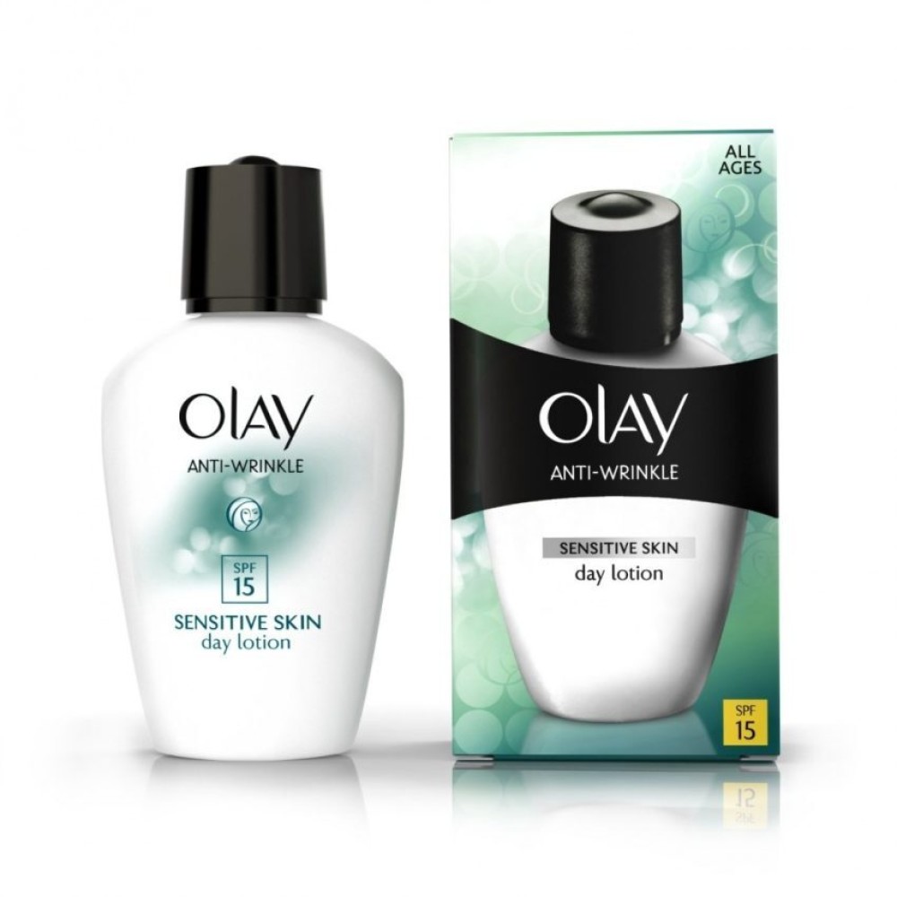 Olay Anti-wrinkle Firm And Lift Day Lotion Sensitive Spf 15 100ml