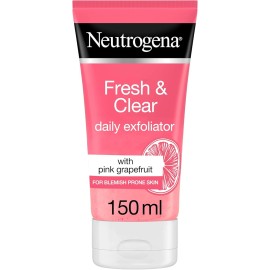 Neutrogena Fresh & Clear Pink Grapefruit Daily Exfoliator 150ml