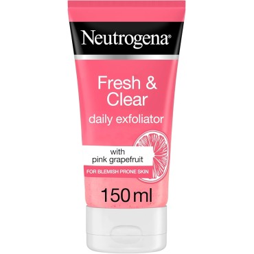 Neutrogena Fresh & Clear Pink Grapefruit Daily Exfoliator 150ml