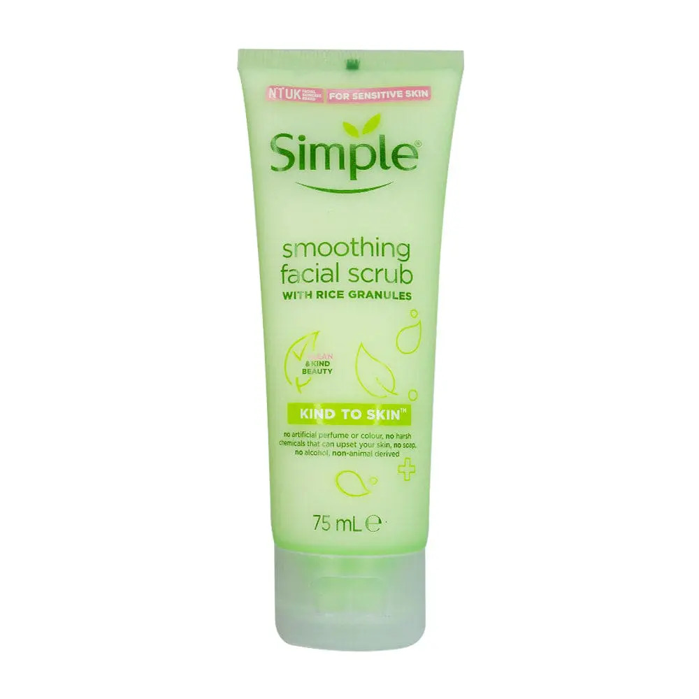 Simple Kind To Skin Smoothing Facial Scrub 75ml