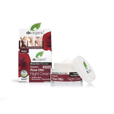 Dr Organic Rose Otto Night Cream 50ml