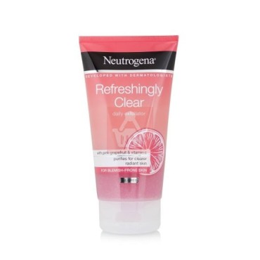 Neutrogena Refreshingly Clear Daily Exfoliator For Blemish Prone Skin 150ml