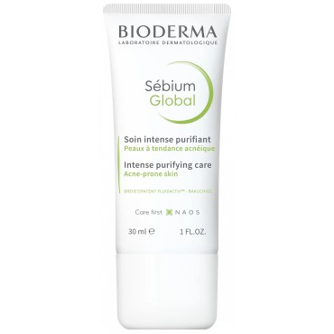Bioderma Sebium Global Intense Cream For Acne Prone Oily Skin 30 Ml