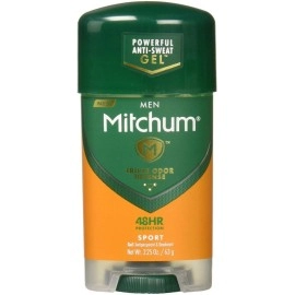 Mitchum Men Triple Odor Defense 48HR Protection Sport Gel Antiperspirant & Deodorant 63g