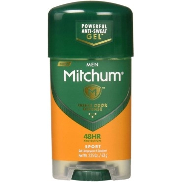 Mitchum Men Triple Odor Defense 48HR Protection Sport Gel Antiperspirant & Deodorant 63g