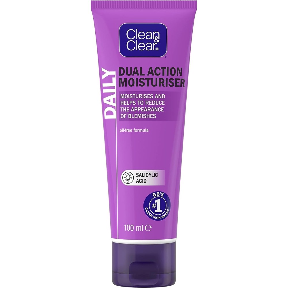 Clean & Clear Dual Action Moisturiser 100ml