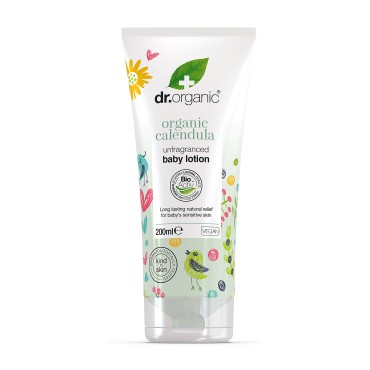 Dr Organic Baby Calendula Lotion- Unfragranced 200ml