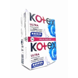 Kotex Ultra Sanitary Pads Night Extra Long  14's