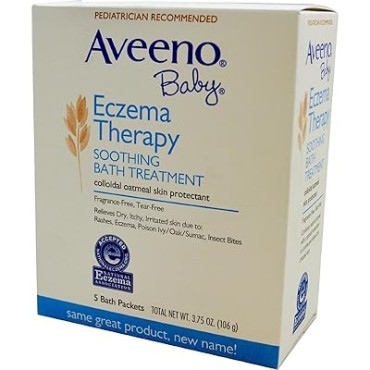 Aveeno Eczema Therapy Soothing Bath Treatment 10's