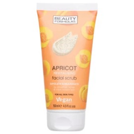 Beauty Formulas Apricot Revitalising Facial Scrub 150ml